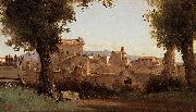 Farnese Gardens, Jean Baptiste Camille  Corot